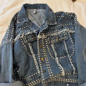 Studded Denim Jacket